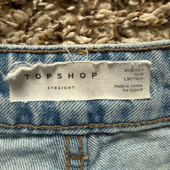 Topshop Straight Leg - Picture 5 of 8